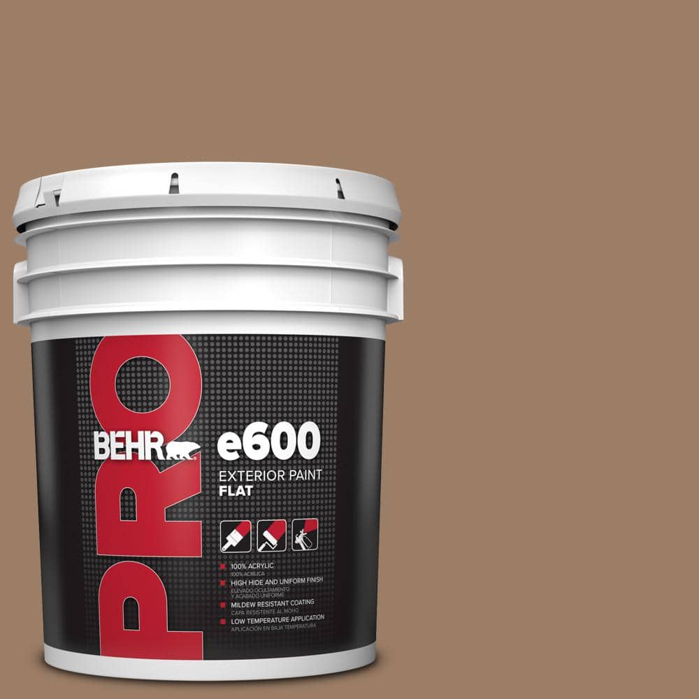 BEHR PRO 5 gal. #MQ2-19 Home Sweet Home Flat Exterior Paint