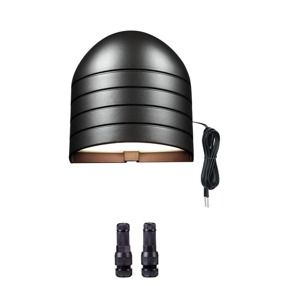 Afoxsos Low Voltage LED Step Light Outdoor Adjustable 2700K-5000K IP65 Waterproof Aluminum Lighting for Yard Fence Wall (1)