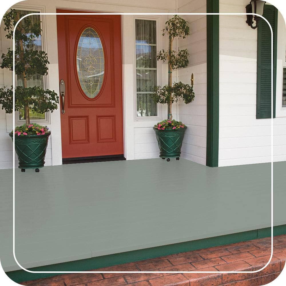 BEHR PREMIUM #BXC-38 Low-Lustre Enamel Interior/Exterior Porch and Patio Floor Paint (2)