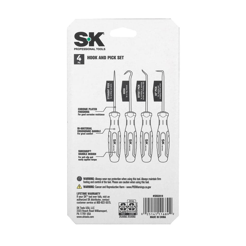 SK 4-Piece Hook and Pick Set (3)