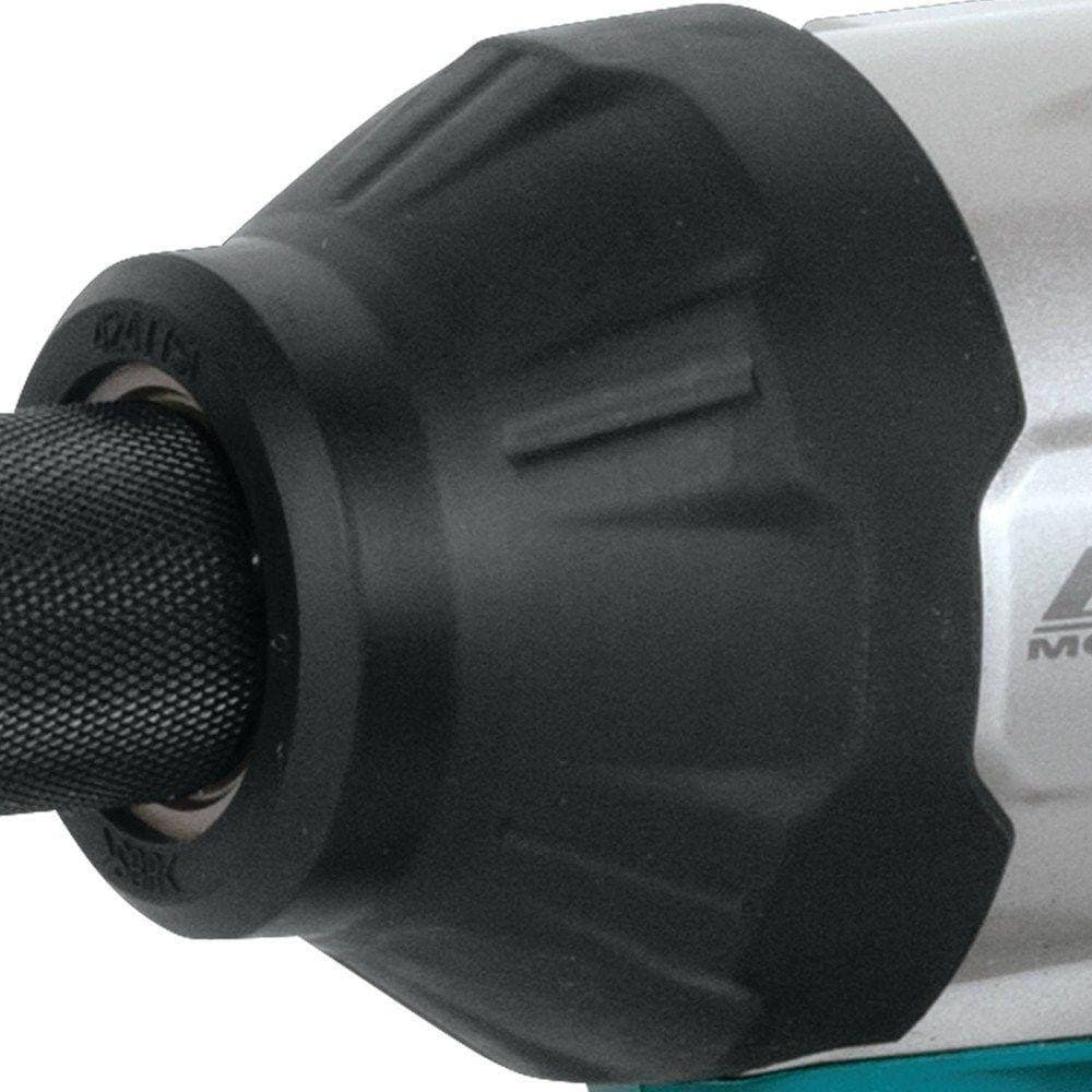Makita 18V LXT Lithium-Ion Brushless Cordless High Torque . Hex Chuck Impact Wrench Kit w/ (2) Batteries 5.0Ah, Bag (3)