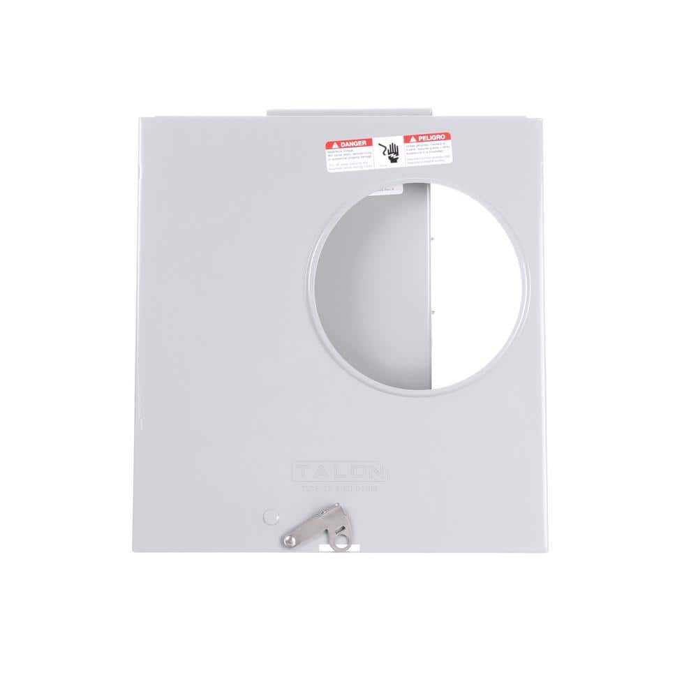 Siemens 200 Amp 4 Jaw Horn-Bypass Ringless Underground Fed Meter Socket with 7/16 in. Barrel Lock Knockout (3)
