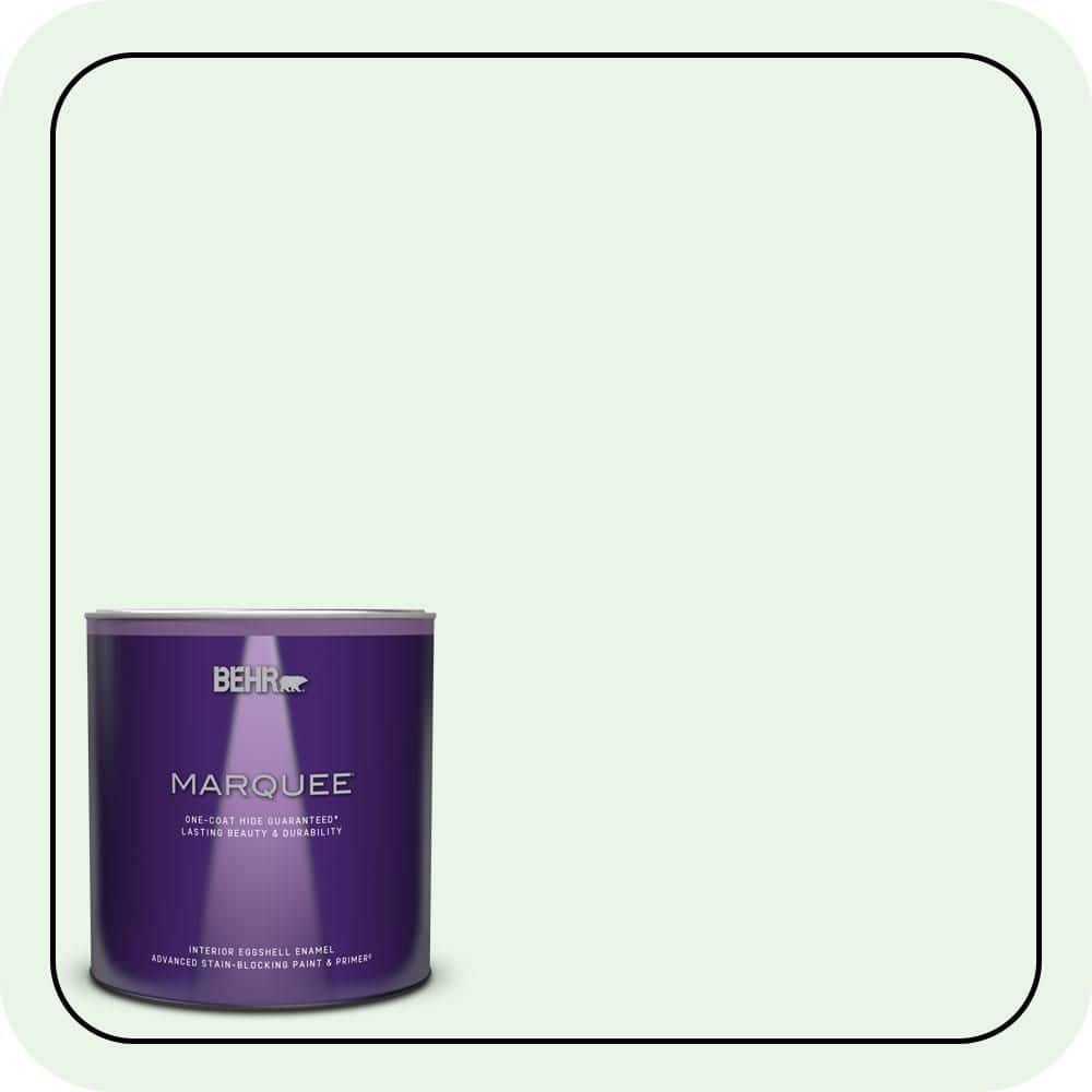 BEHR MARQUEE 1 qt. #460A-1 Bubble Eggshell Enamel Interior Paint & Primer
