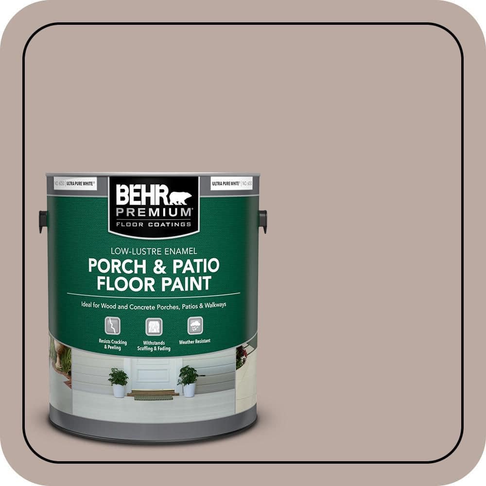BEHR PREMIUM #770B-4 Low-Lustre Enamel Interior/Exterior Porch and Patio Floor Paint (1)