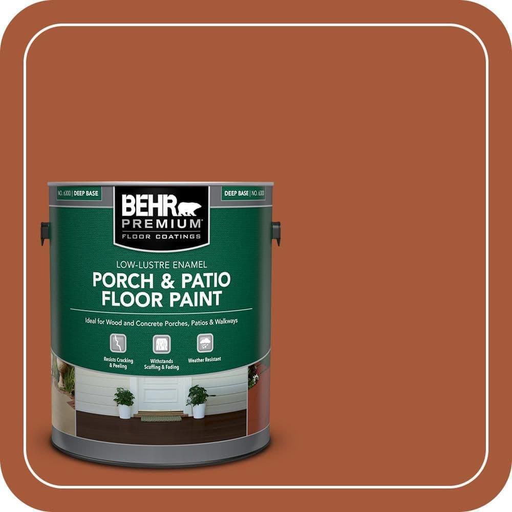 BEHR PREMIUM #S-H-240 Low-Lustre Enamel Interior/Exterior Porch and Patio Floor Paint (1)