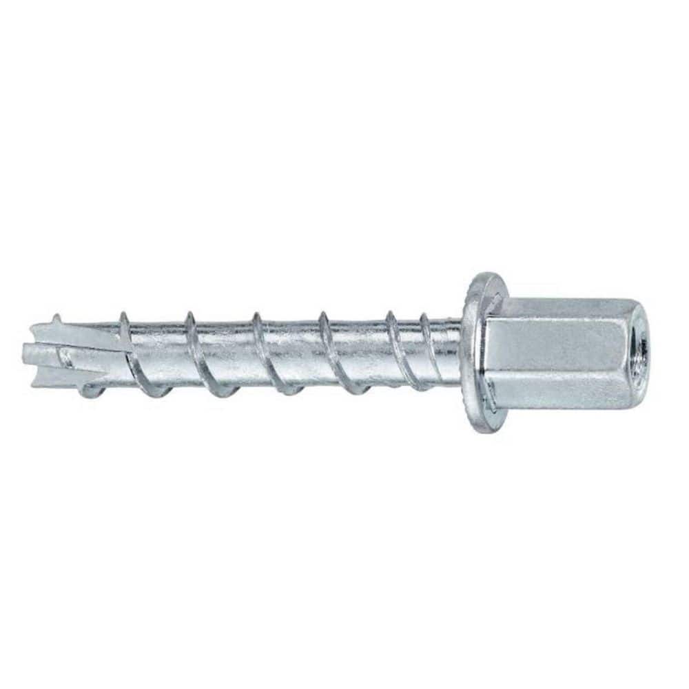 Hilti 1/4 in. x 1 5/8 in. I 3/8 in. KH-EZ Carbon Steel Hex Head Concrete and Masonry Screw Anchor (6-Piece) (1)