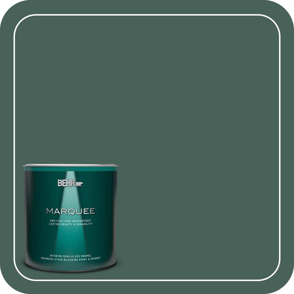 BEHR MARQUEE 1 qt. #T18-20 Equilibrium Semi-Gloss Enamel Interior Paint & Primer