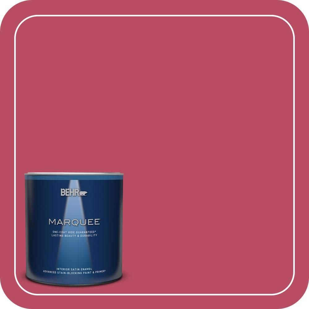 BEHR MARQUEE 1 qt. #P130-7 Glamorous Satin Enamel Interior Paint & Primer