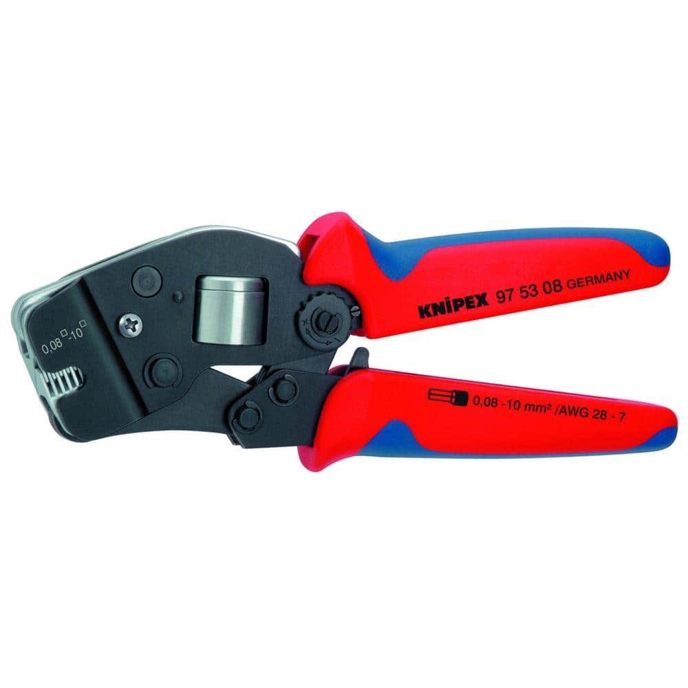 KNIPEX 7-1/2 in. Crimping Pliers with Self Adjusting (1)