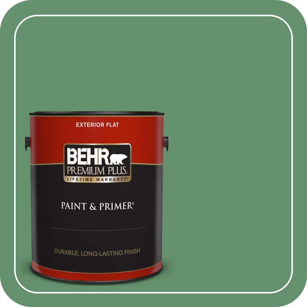 BEHR PREMIUM PLUS 1 gal. #460D-6 Manchester Flat Exterior Paint & Primer