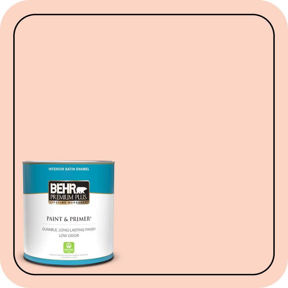 BEHR PREMIUM PLUS #210A-2 Coral Dune Enamel Low Odor & Primer (1)