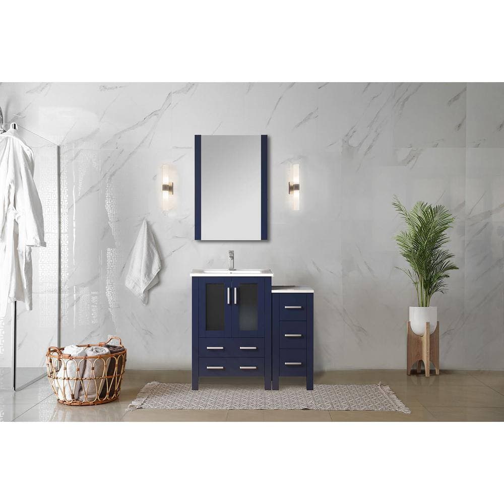 Lexora Voles W 18 in. D 34 in. H Bath Vanity Cabinet without Top (3)