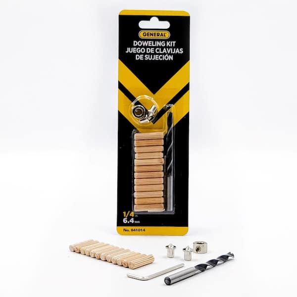 General Tools 1/4 in. Wood Doweling Kit (2)