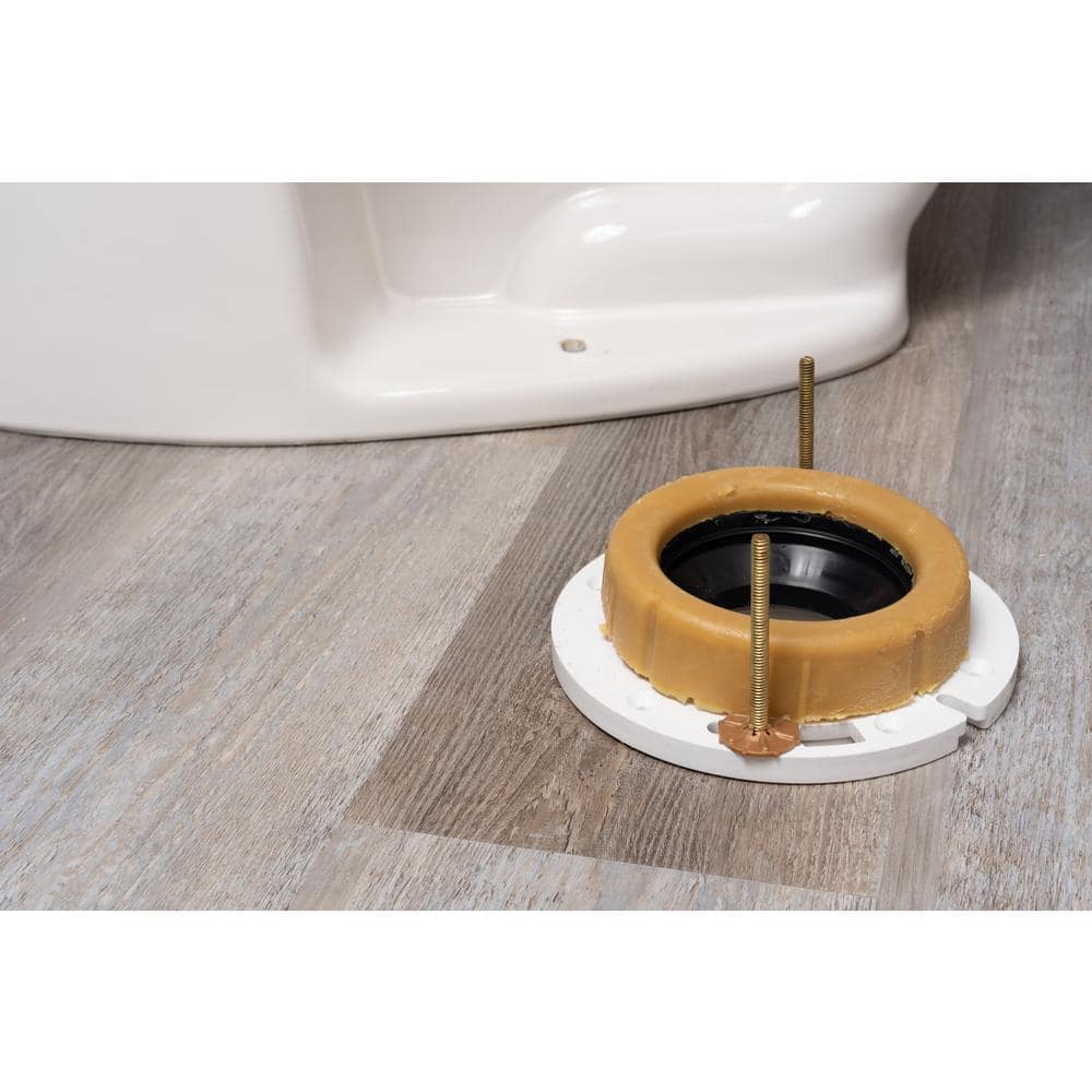 Hercules Johni-Ring 3 in. - 4 in. Jumbo Toilet Wax Ring with Plastic Horn (3)