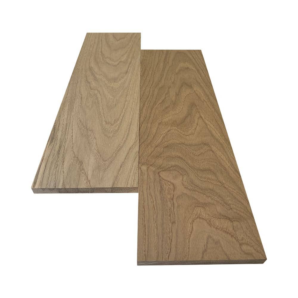 Swaner Hardwood 1 in. x 8 in. x 8 ft. White Oak S4S Hardwood Board (2-Pack) (1)