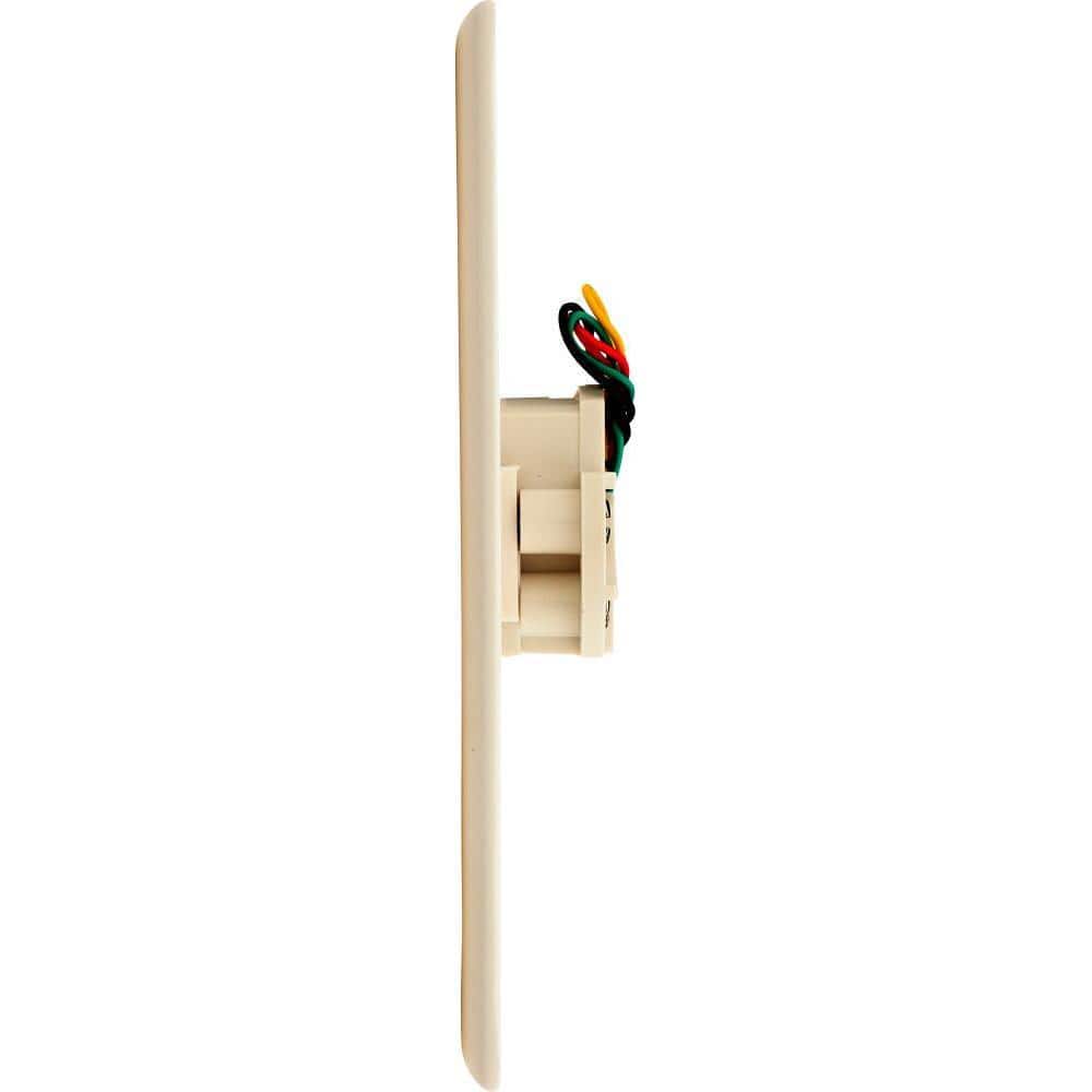 Zenith Telephone Wall Jack, White (3)