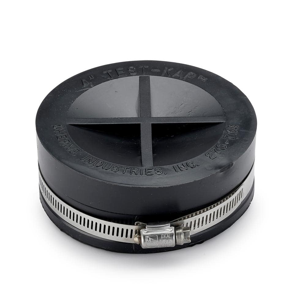 CHERNE 4 in. Plastic Pipe Cap