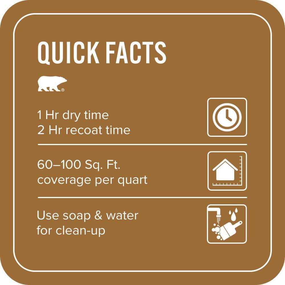 BEHR PREMIUM PLUS 1 qt. #PPU6-01 Curry Powder Flat EcoMix Plant-Based Interior Paint & Primer (3)