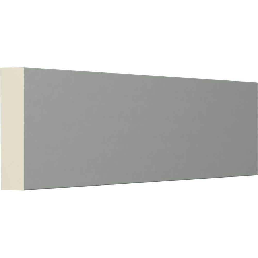 Ekena Millwork 1 in. x 3-1/4 in. x 96 in. Polyurethane Flat Trim Moulding (2)