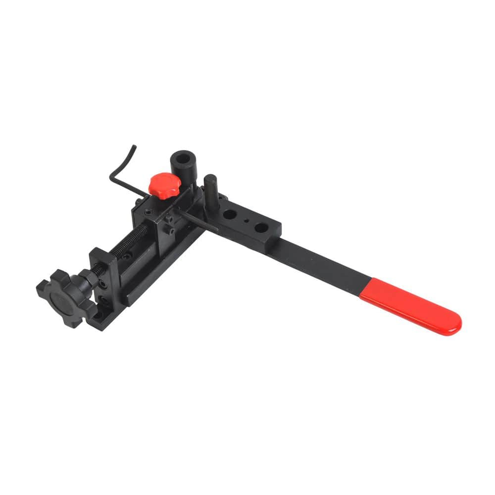 YICHUHAOXI Mini Universal Wire Flat Metal Tubing Bender Forms Sharp Angles Clamps Brackets Up to 5/16 Rod Capacity (1)