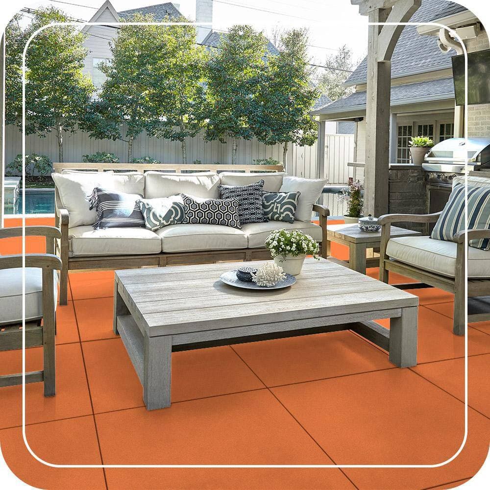 BEHR PREMIUM #P210-6 Textured Low-Lustre Enamel Interior/Exterior Porch and Patio Anti-Slip Floor Paint (3)