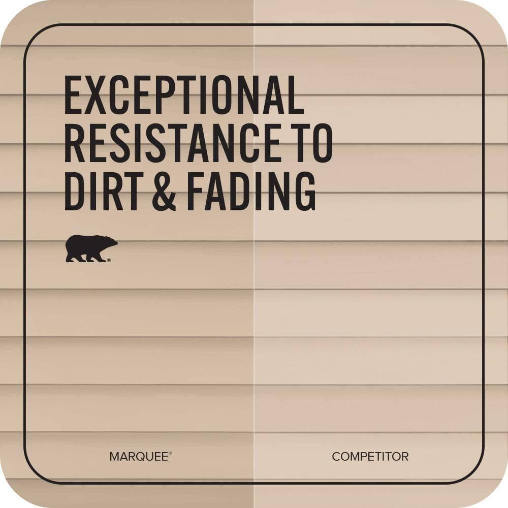 BEHR MARQUEE 1 gal. #PWL-86 Nutty Beige Flat Exterior Paint & Primer (4)