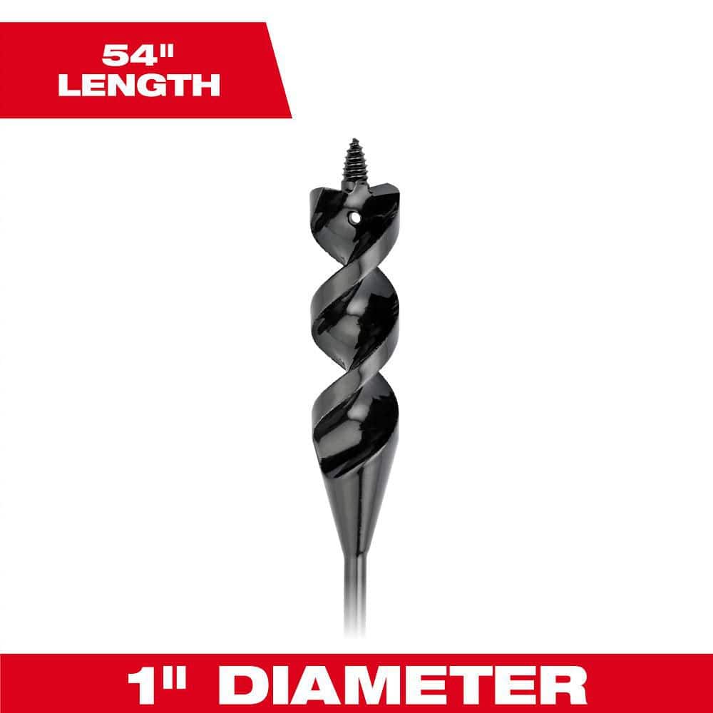 Milwaukee 1 in. X 54 in. Cable Auger Bit