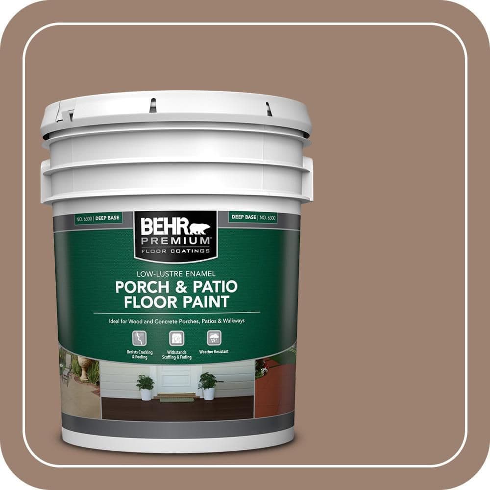 BEHR PREMIUM #AE-4 Low-Lustre Enamel Interior/Exterior Porch and Patio Floor Paint (1)