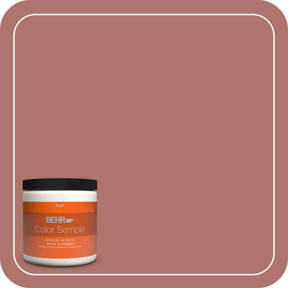 BEHR PREMIUM PLUS #S160-5 Hot Chili One-Coat Hide Enamel Interior Stain-Blocking Paint and Primer (1)