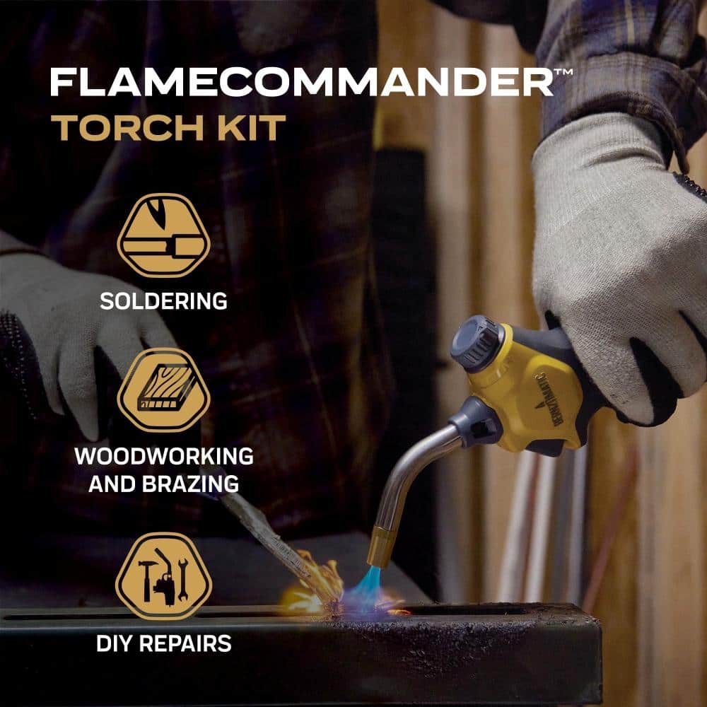 Bernzomatic Flame Commander Propane Torch Kit (2)