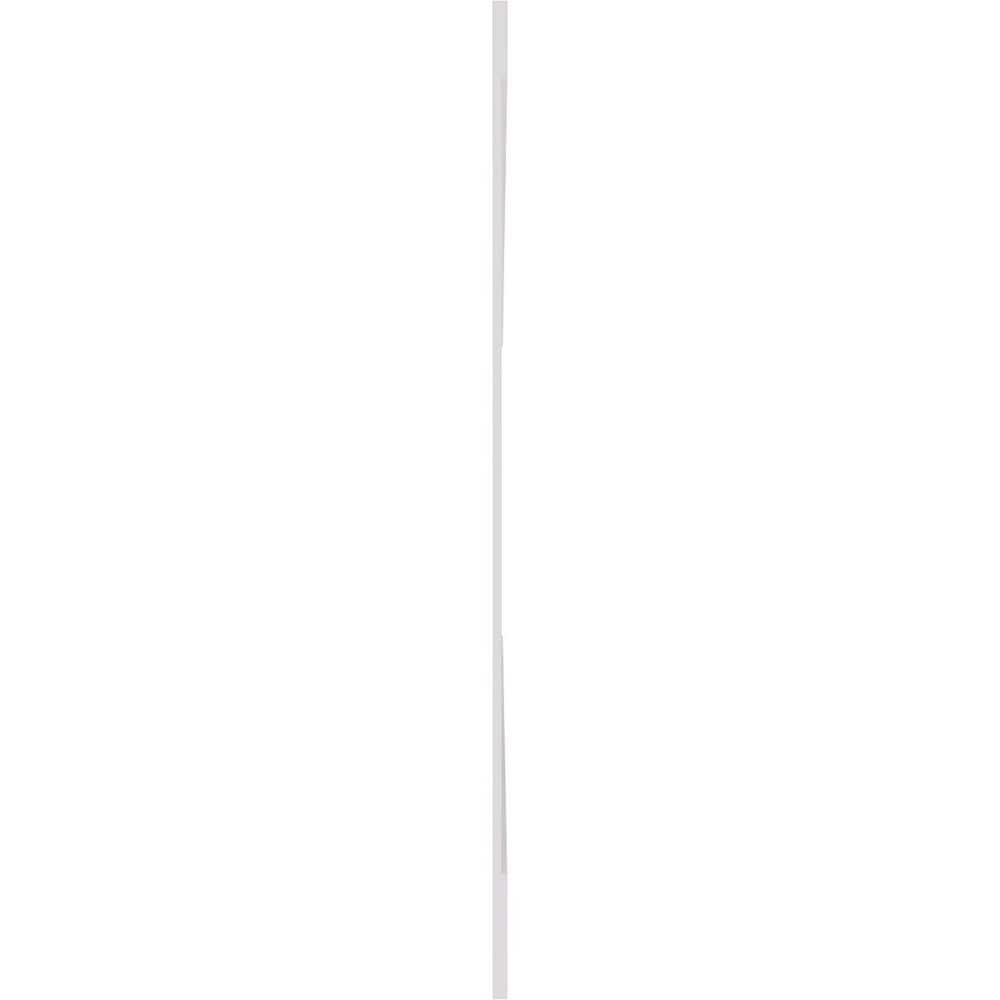 Ekena Millwork 44 in. H x 94-1/2 in. W 28.92 sq. ft. Otis PVC Wainscot Paneling Kit (3)