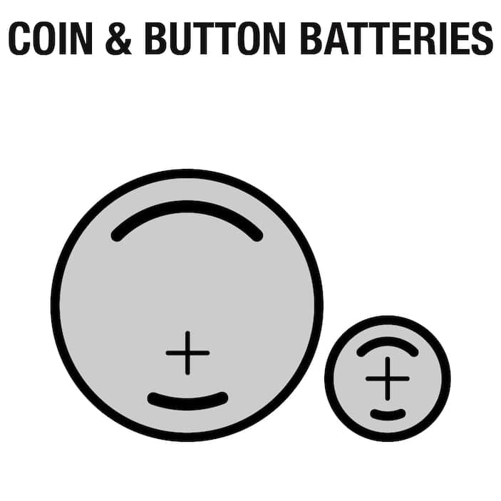 Coin & Button Cell Batteries