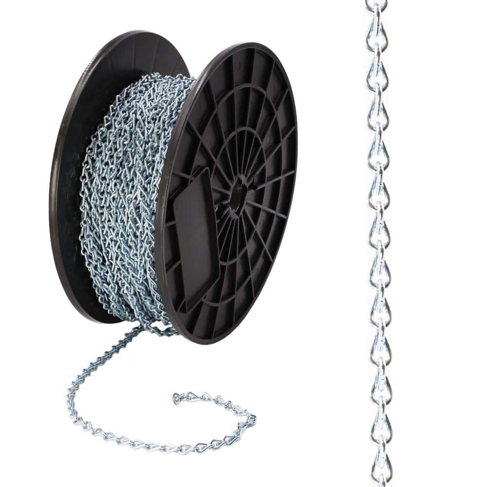 Everbilt #16 x 250 ft. Zinc Plated Steel Jack Chain