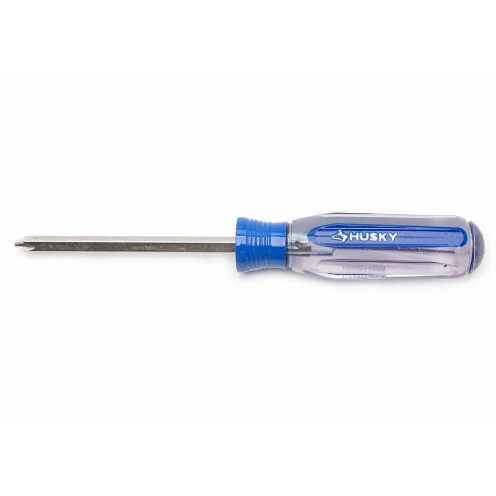 Husky #2 x 4 in. Square Shaft Standard Phillips Screwdriver (1)
