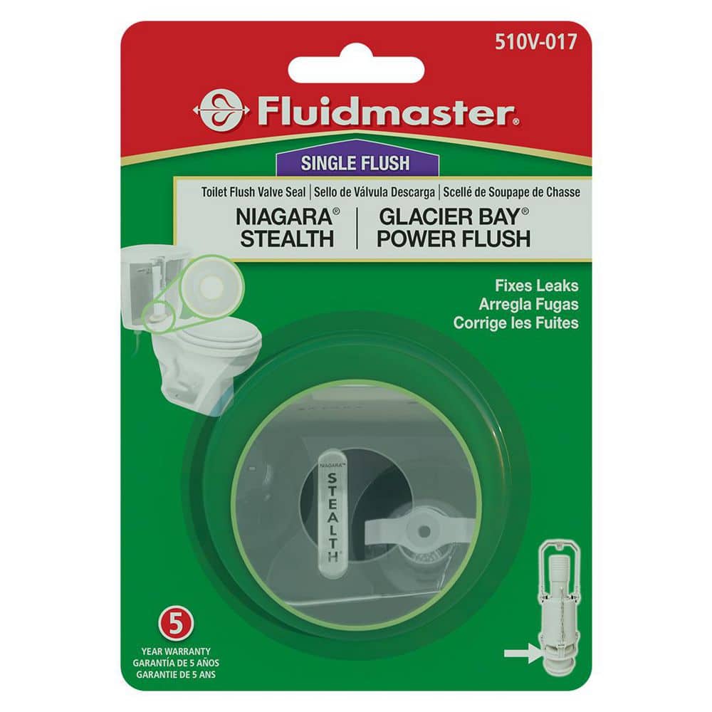 Fluidmaster Niagara Stealth, Glacier Bay Power Flush, Hennessey and Hinchcliffe Proficiency Replacement Flush Valve Seal (2)