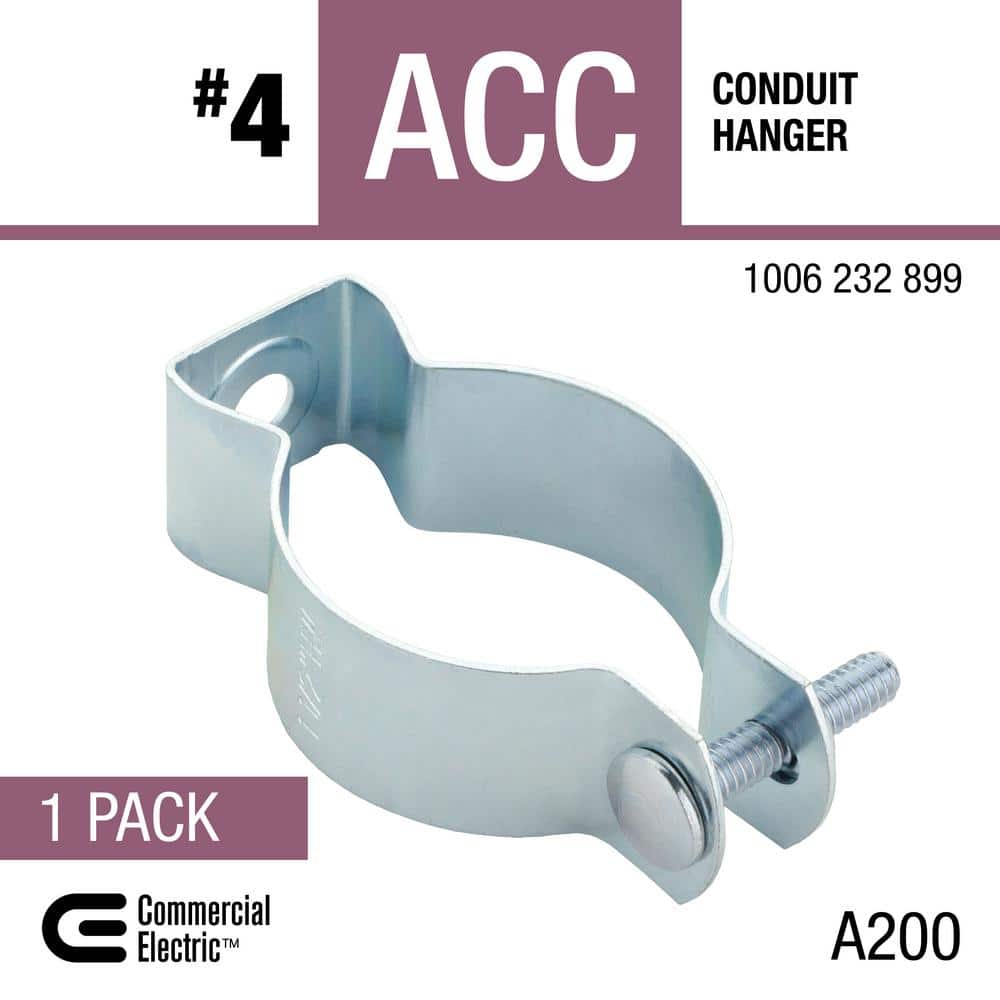 Commercial Electric #4 Conduit Hanger (4)