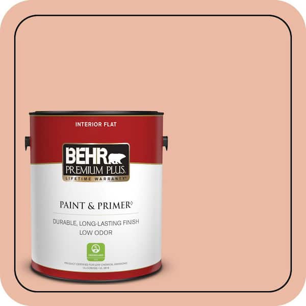 BEHR PREMIUM PLUS #M200-3 Sunset Drive Enamel Interior/Exterior Paint & Primer Color Sample (4)