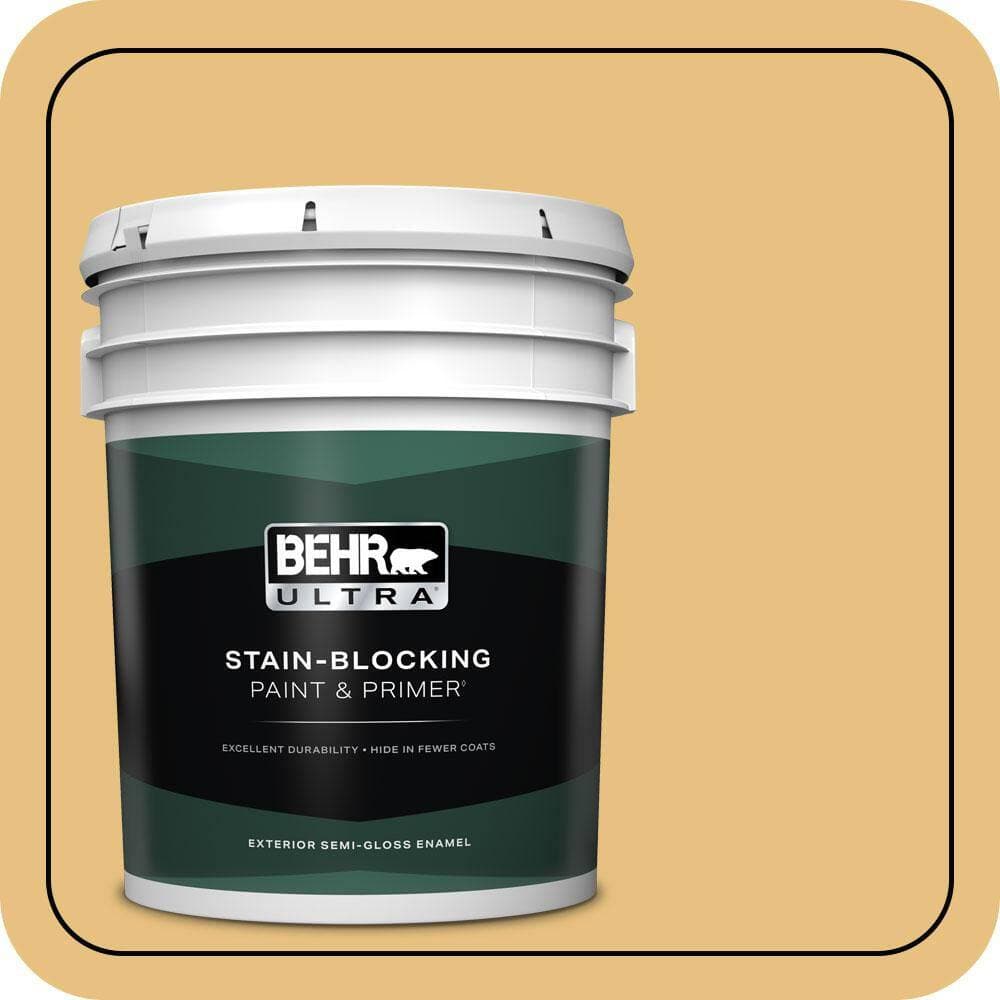 BEHR ULTRA 5 gal. #PPU6-14 Charismatic Semi-Gloss Enamel Exterior Paint & Primer