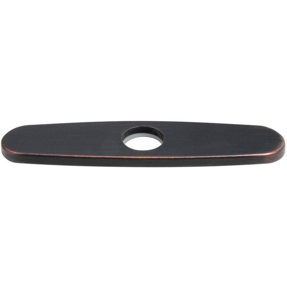 Novatto Universal 10 in. Kitchen Sink Faucet Single Hole Solid Brass Deck Plate Escutcheon (3)