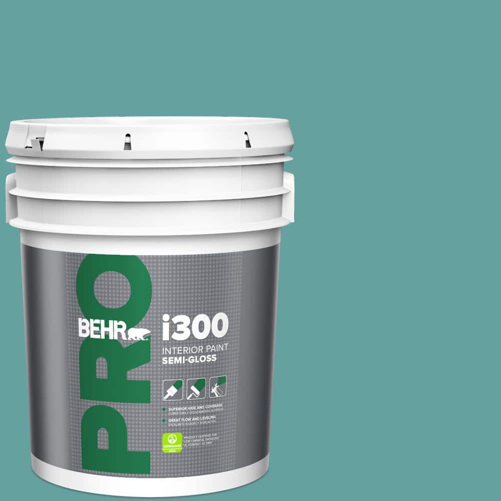 BEHR PRO 5 gal. #T13-20 Folk Song Semi-Gloss Interior Paint