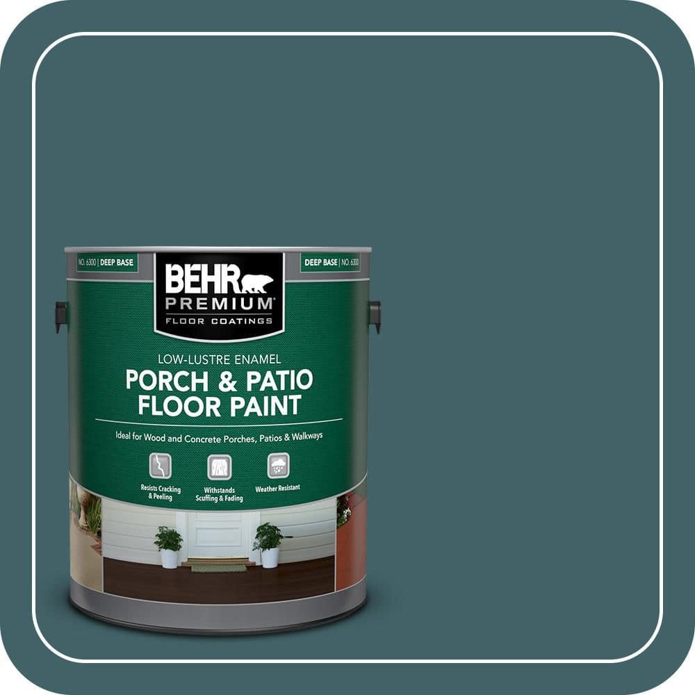 BEHR PREMIUM #T17-12 Textured Low-Lustre Enamel Interior/Exterior Porch and Patio Anti-Slip Floor Paint (1)