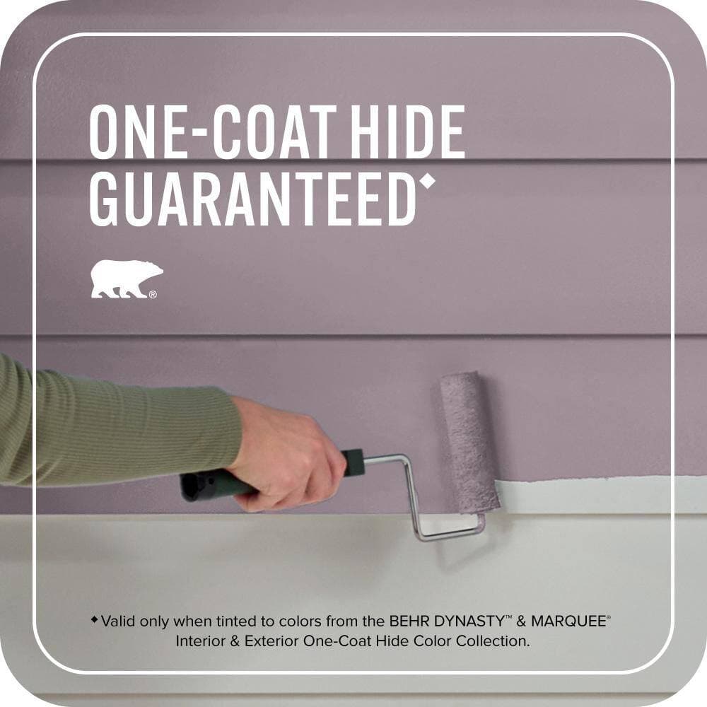 BEHR MARQUEE 1 gal. #690F-5 Purple Mauve Flat Exterior Paint & Primer (3)