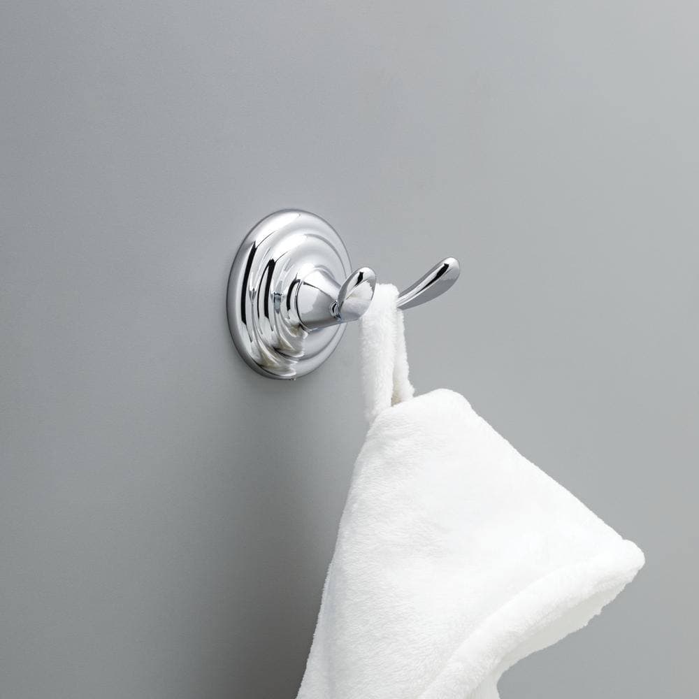 Franklin Brass Jamestown J-Hook Towel Hook Bath Hardware Accessory in Polished Chrome (2)