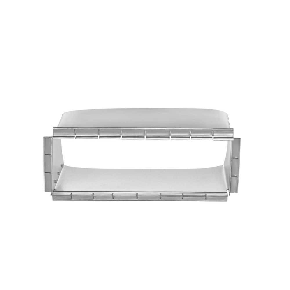 Master Flow 3-1/4 in. x 10 in. Rectangular Stack Duct Starting Collar (2)