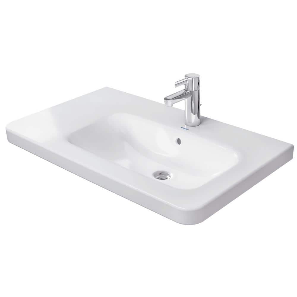 Duravit DuraStyle 6.75 in. Bathroom Sink in White Ceramic