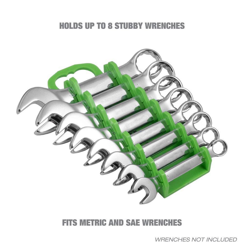 OEMTOOLS Stubby Wrench Organizer in Green (2)