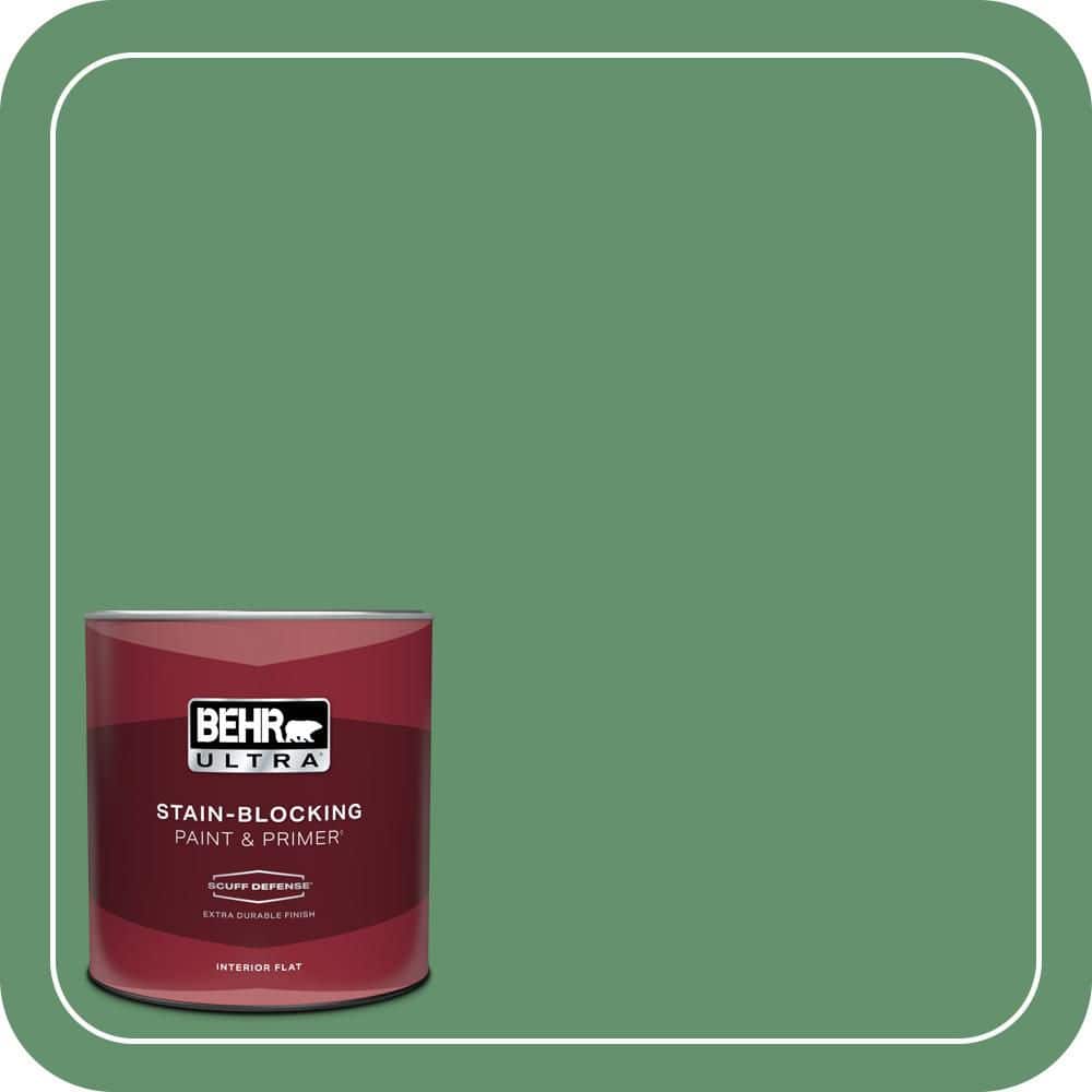BEHR ULTRA 1 qt. #460D-6 Manchester Extra Durable Flat Interior Paint & Primer