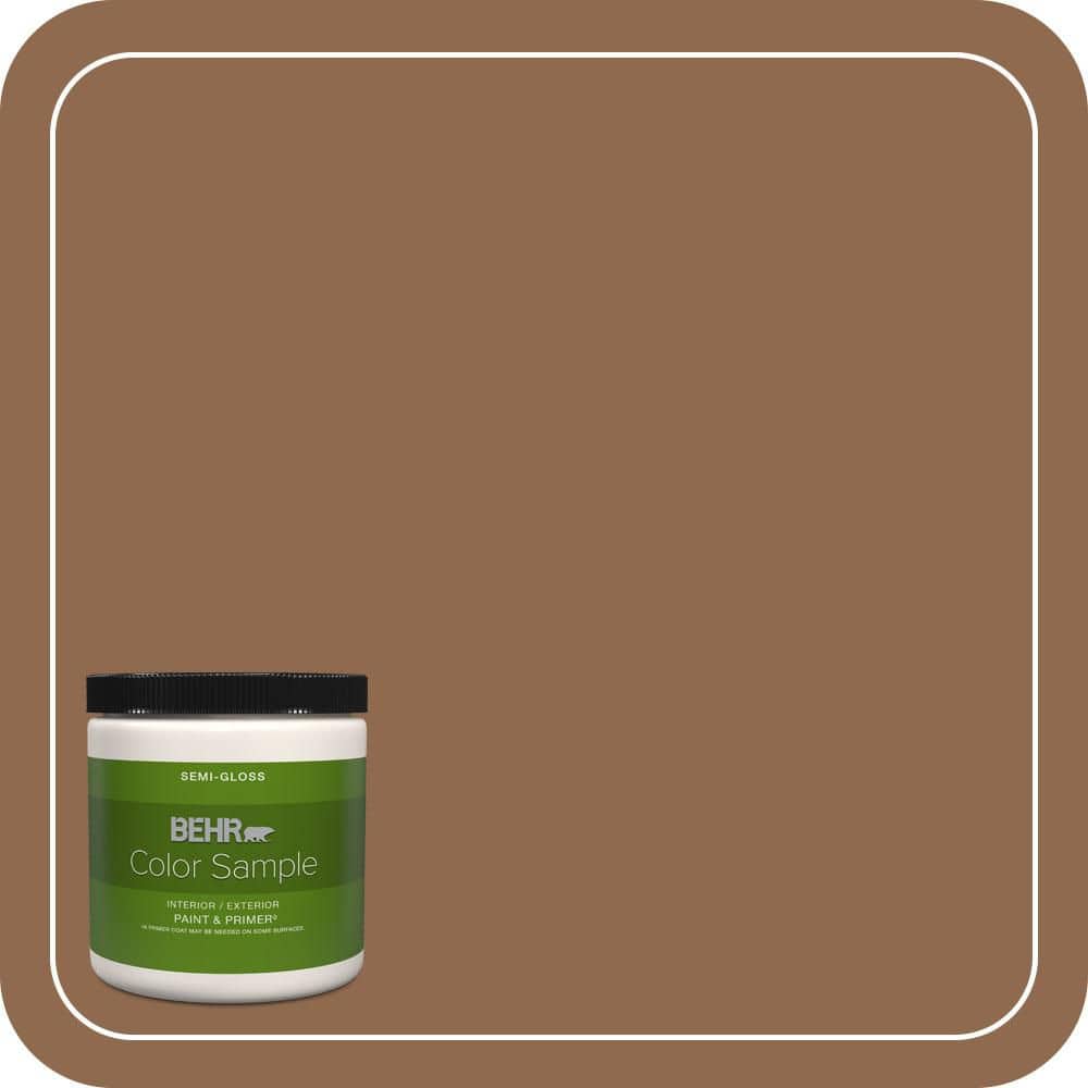 BEHR PREMIUM PLUS #PPU4-01 Caramel Swirl Flat Low Odor & Primer (1)