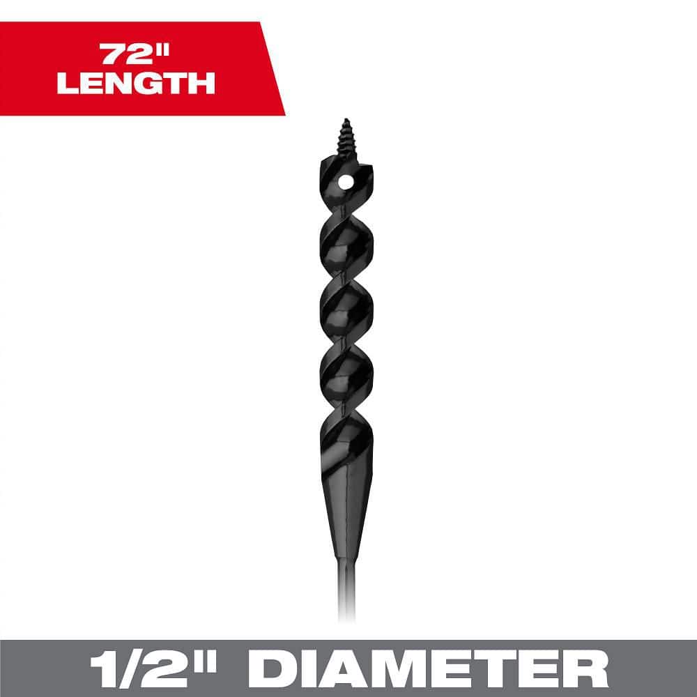 Milwaukee 1/2 in. x 72 in. Cable Bit