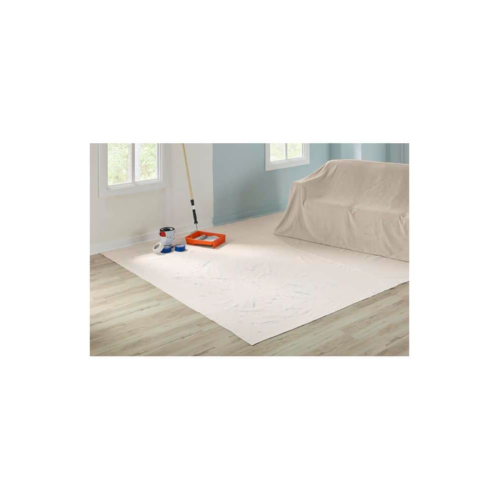 Everbilt 9 ft. x 12 ft. Heavy Duty Canvas Drop Cloth (3)